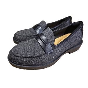 Clarks Collection Leather Loafers- Westlynn Bay- Womens Size 8 M Excellent Cond.